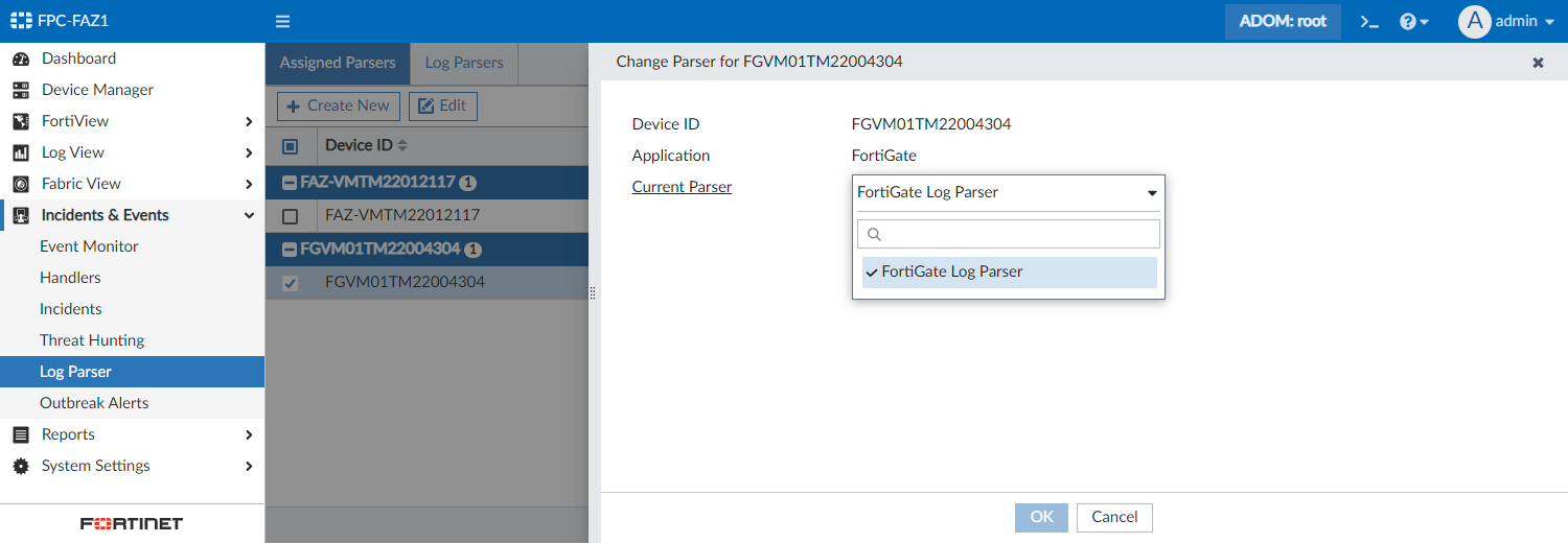 Support parsing and addition of thirdparty application logs to the